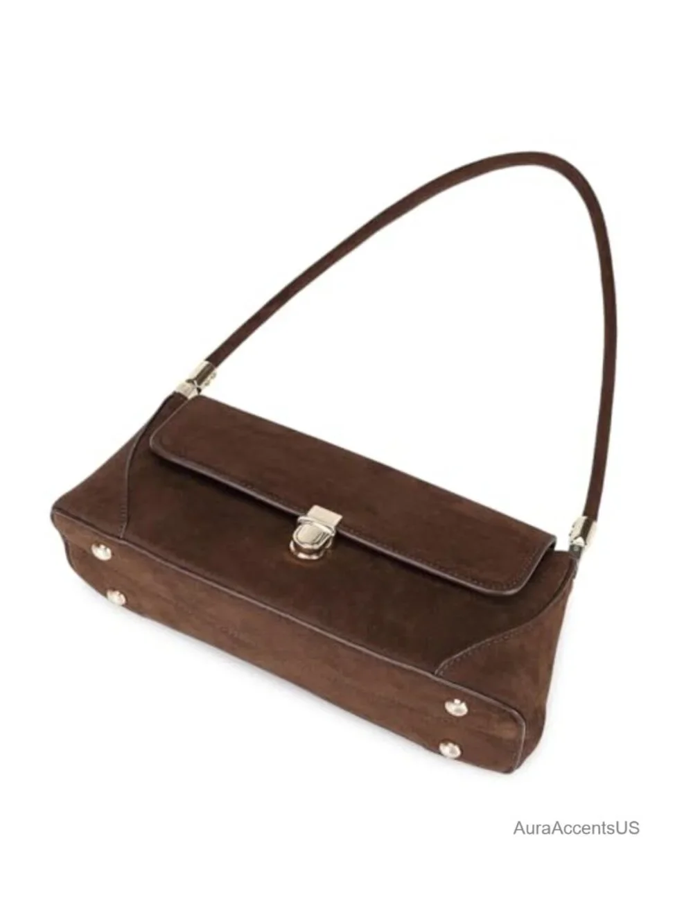 PU Leather Hobo Shoulder Bag Small Crossbody Purse with Zipper